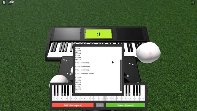 EEEAAAOOO - [Roblox Piano Sheet] смотреть онлайн