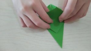 Origami grass