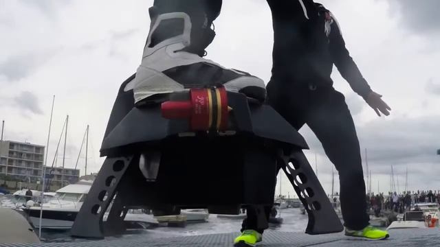 Новые достижения на  Flyboard Air от Franky Zapata