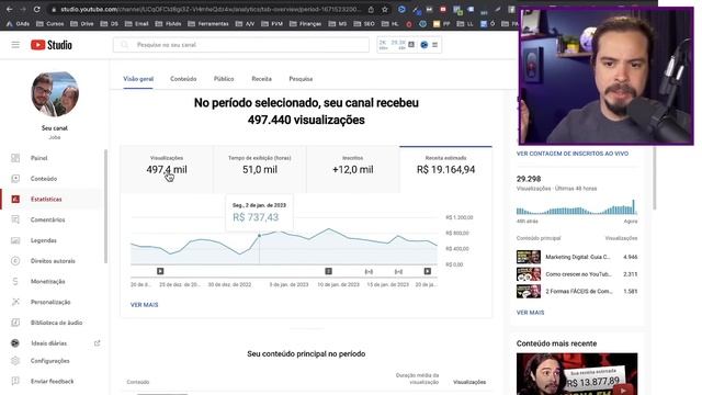 Método infalível p/ vender como Afiliado no YouTube (Regra dos 50) смотреть онлайн