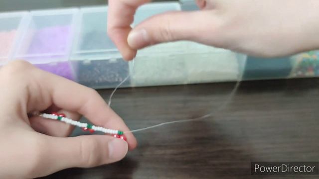 #чокер #кольцо #избисера   Показываю как плести чокер и кольцо с вишеньками  ?