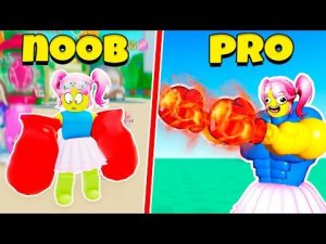 БОКС Симулятор! Прокачка от НУБ до ПРО в Boxing Simulator Roblox