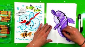 Поход СНЕГОВИКА сказка