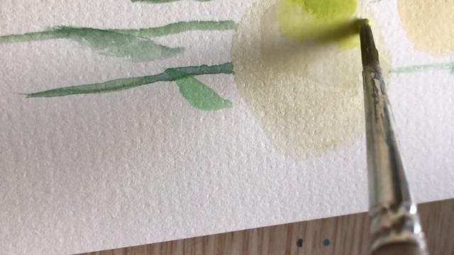 Цветочный скетч АКВАРЕЛЬЮ/ Flower Sketch/ Challenge 2/5