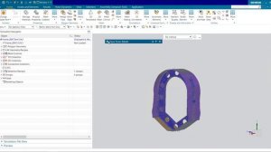 Создание геометрии тела на основе деформированной формы конструкции в Simcenter3D