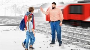 Соблюдайте правила перехода через железнодорожные пути! - РЖД