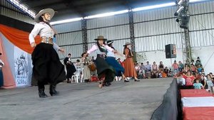 Folklore argentino Malambo femenino final
