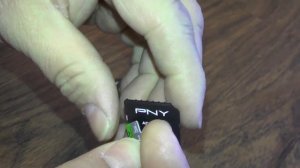 How to install a Micro SD card into adapter