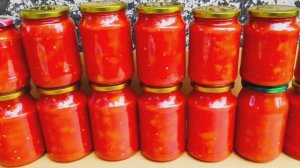 🍅🌶️🍅Лечо из перца и помидоров💯Лечо без уксуса и без стерилизации🌿
