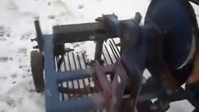 Картофелекопалка вибрационная к ременным мотоблокам ЗУБР - КЕНТАВР смотреть онлайн