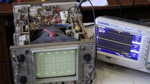 Осциллограф С1-93 регулировка калибратора.