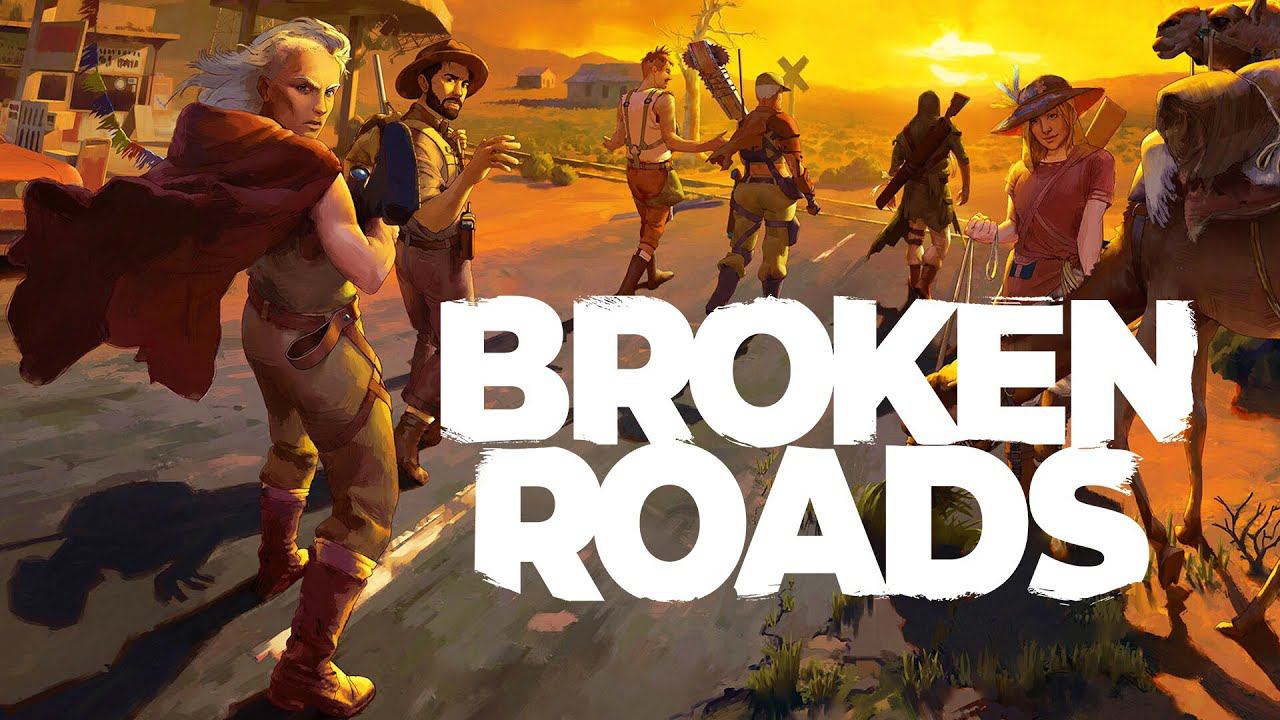 Broken Roads. Gameplay PC.
