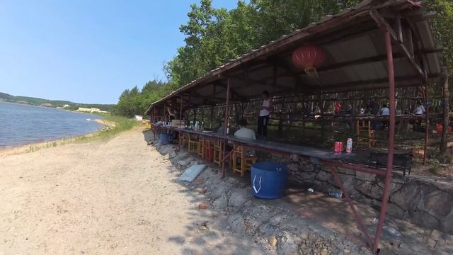 Озеро Вониуху близ Хэйхэ (озеро Лежащей Коровы) смотреть онлайн