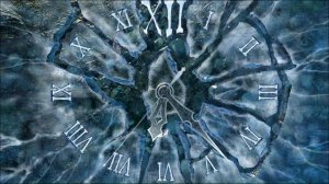 Ледяные часы футаж