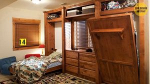 Оригинальные Идеи Откидной Кровати, Встроенной В Шкаф