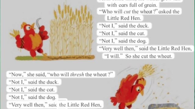 5th Class Story.The little red hen.English Story.Urdu Marathi& Hindi medium.The Little Red Han Sror смотреть онлайн