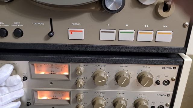 Катушечный магнитофон Denon DH 610s смотреть онлайн