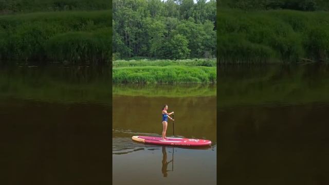 SUP Board at Ugra National park смотреть онлайн
