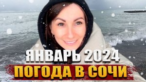 АПОКАЛИПСИС В СОЧИ! ВЫПАЛ СНЕГ! ❄️ ПОГОДА В СОЧИ В ЯНВАРЕ