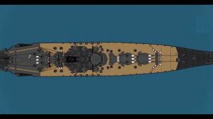 "Yamato" in Minecraft.   4:1 Scale  (Линкор "Ямато" в Майнкрафт)
