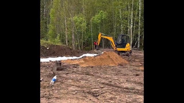 Из болота в супер Дачу за 1 день / дренаж СПб смотреть онлайн