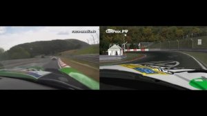 Real vs Sim Chrysler VLN Nurburgring Onboard