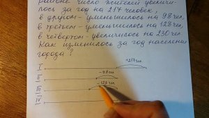 Математика 4, 5 класс. Задача.