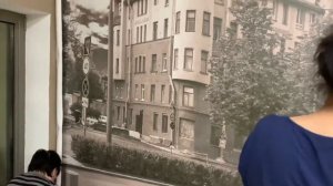 Как клеить флизелиновые обои с фотопечатью. Монтаж флизелиновых фотообоев часть.4