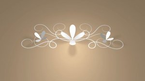 Футаж "Орнамент с цветами" ?