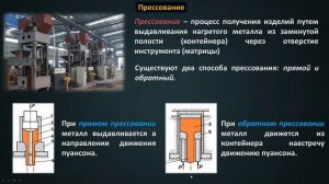 Обработка металла давлением. Виды обработки. Достоинства и недостатки. Металлургия