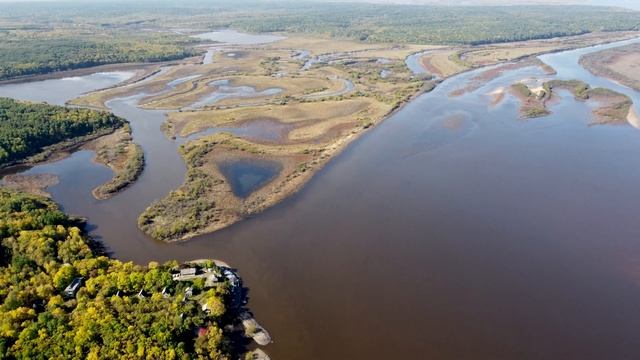 Река Амур с высоты птичьего полета, Хабаровский край (Часть третья) «В гостях у пчелок» смотреть онлайн