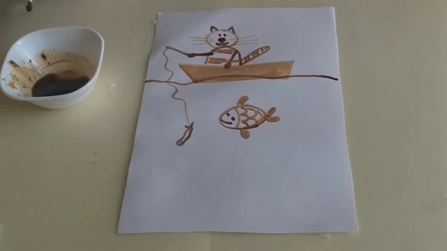 Урок рисования: Кот-рыболов смотреть онлайн