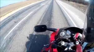 Honda CBR600F3 | Разгон до 180 км/ч.