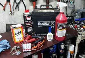 Цинкование рыжиков УАЗ Патриот после 5 лет езды по городу.