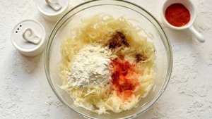 Картофельная бабка с салом в духовке