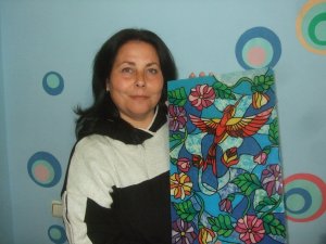 Витражи из пластилина / Plasticine stained glass