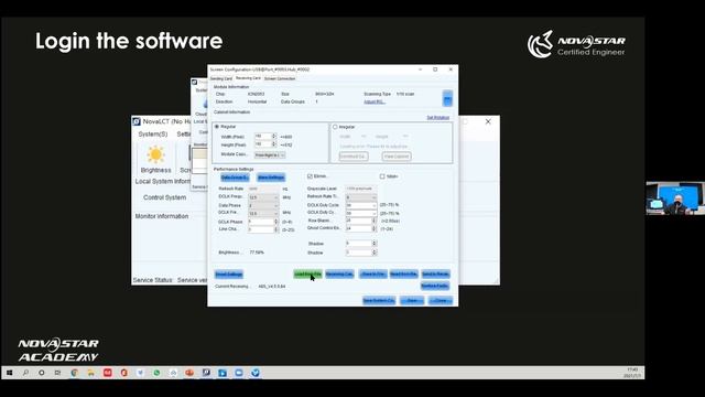 NovaLCT and Viplex Express Basic Configuration смотреть онлайн