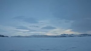 Виды озера Байкал зимой