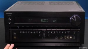 ONKYO Endstufe PA-MC5501 und Vorverstärker PR-SC5509 (THX Ultra2 Heimkino)