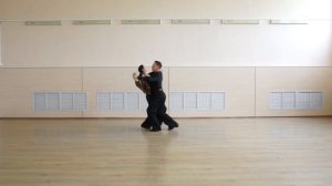 Reverse Turn in Waltz _ Левый поворот в Медленном вальсе
