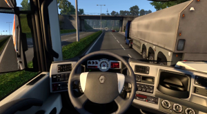 Рейс Дюссельдорф - Гронинген в VR шлеме в Euro Truck Simulator 2.