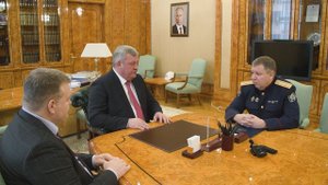 Встреча с и.о. руководителя Северо-Западного СУ на транспорте СК РФ  Павлом Выменец