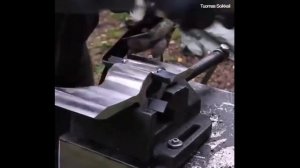 Самодельный топор из рельса