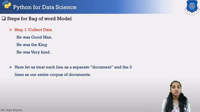Lec-34_Bag of words Model | Python For Data Science | Computer Engineering смотреть онлайн