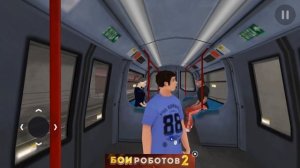 Subway simulator 3D: Режим пассажира в Кольцевой линии (Порт Таун)!