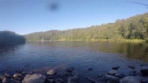 Ловля семги на бомбарду Кольский полуостров