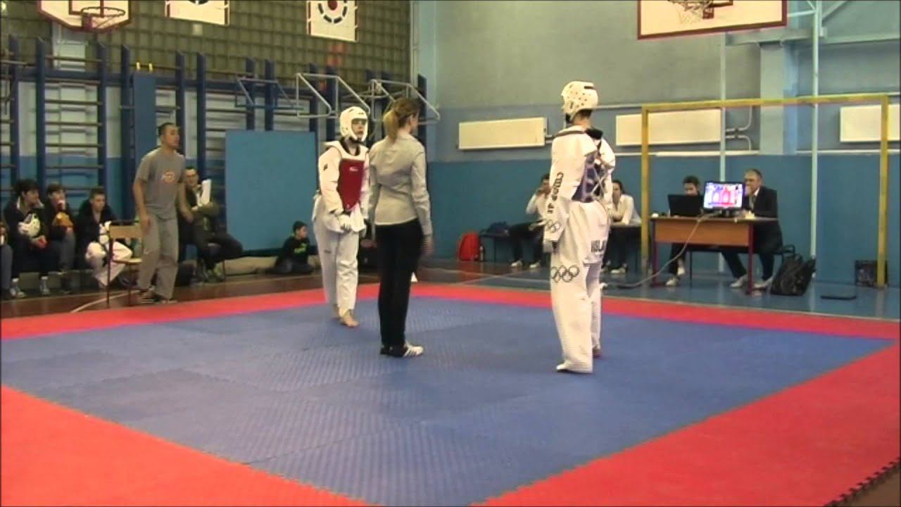 Taekwondo WTF. V Открытое Первенство района Кузьминки. 29.03.2015. Ваславский-Лунин.