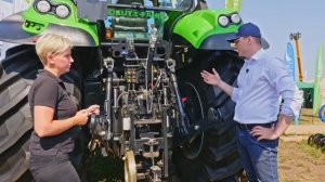 Обзор трактора Deutz Fahr 8280 | Китайский двигатель Weichai | Новинки сельхозтехники