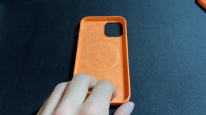 UNBOXING Cover iPhone 12 Apple Silicone Kumquat