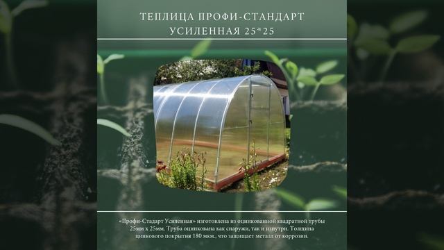 Теплицы в Москве - Теплица Профи